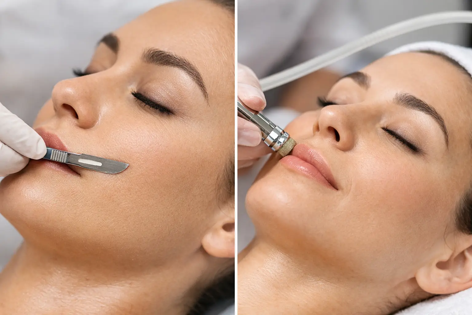 Dermaplaning Versus Microdermabrasion Compared