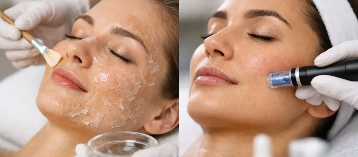 Chemical Peel vs Microneedling: Which Fits You?